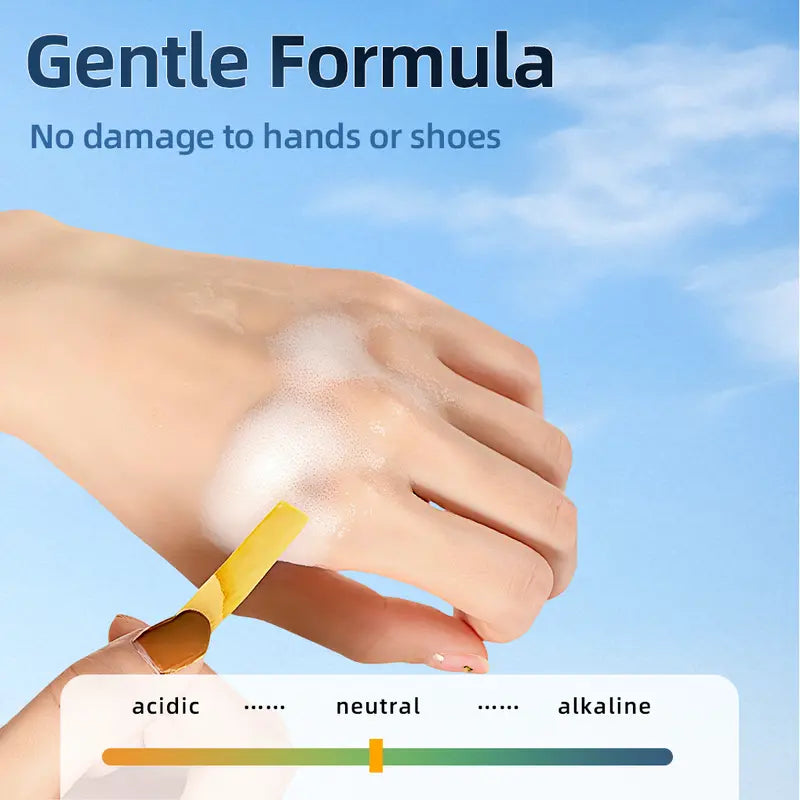 BBOJI™Foam Shoe Cleaner – Fast-Dry, No Water, Safe on All Materials
