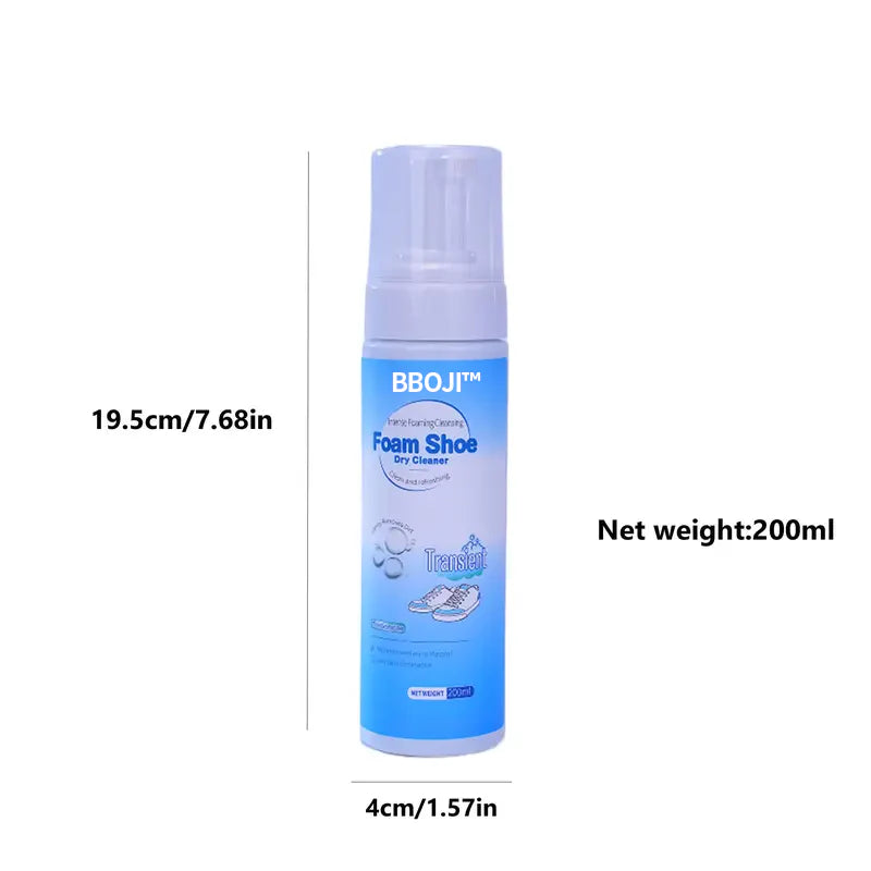 BBOJI™Foam Shoe Cleaner – Fast-Dry, No Water, Safe on All Materials