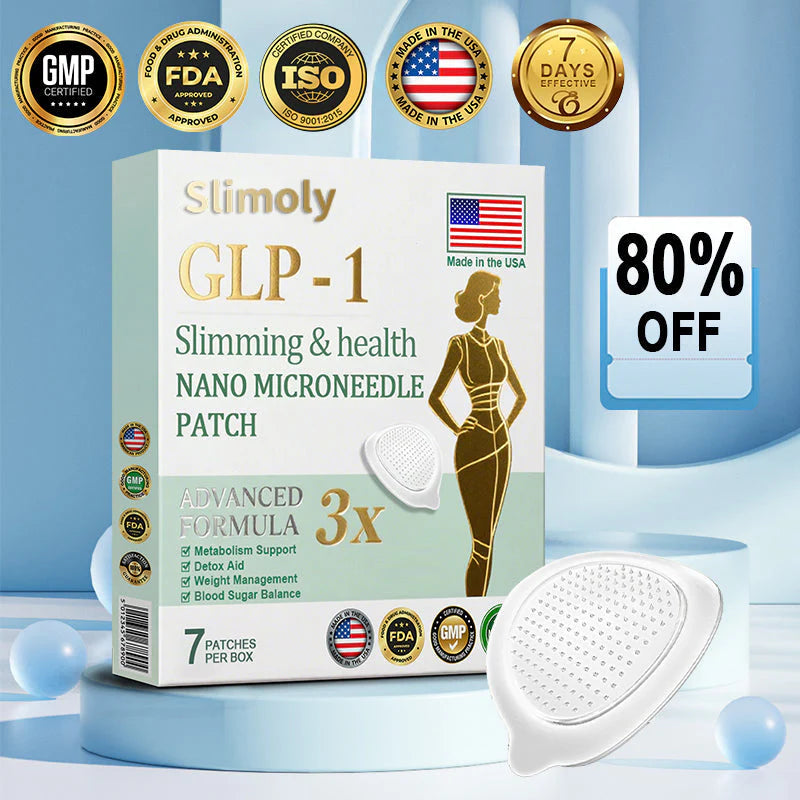 Last Day 60% OFF 🔥 Slimoly® Nano Microneedle Patch: Pain-Free, 24/7 Sugar Control!