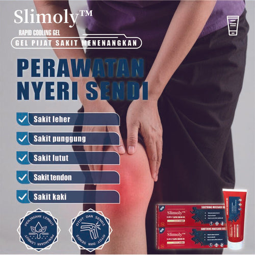 Slimoly™ Plant-Based Massage Cream – Fast Joint & Muscle Pain Relief for Knees, Back, Neck, and More