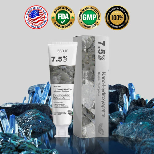 đ BBOJI⢠Fluoride-Free Hydroxyapatite Toothpaste đ Naturally Brighter Smiles