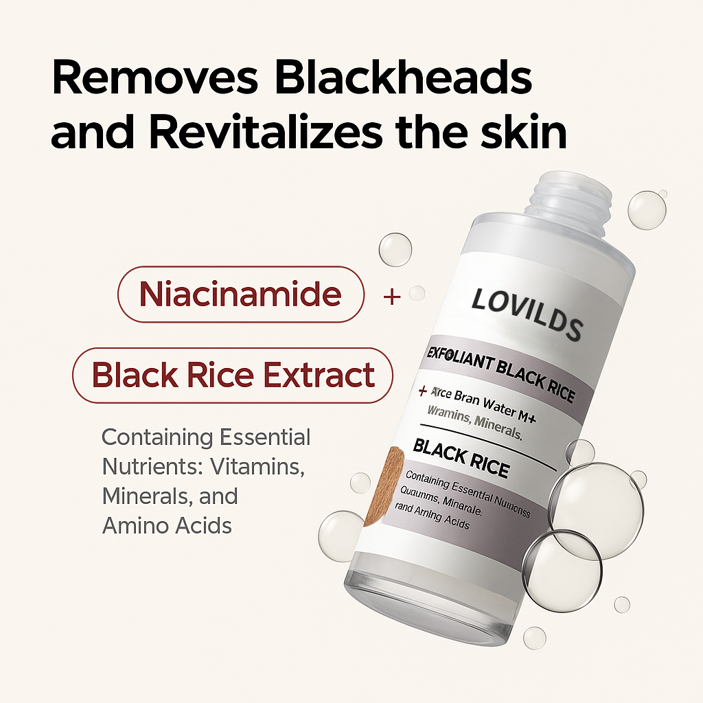 🔥 "Gentle Exfoliator Glow Rice Ampoule – Fits All Skin Types, Boosts Radiance"