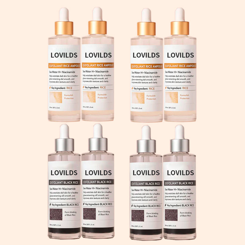 🔥 "Gentle Exfoliator Glow Rice Ampoule – Fits All Skin Types, Boosts Radiance"