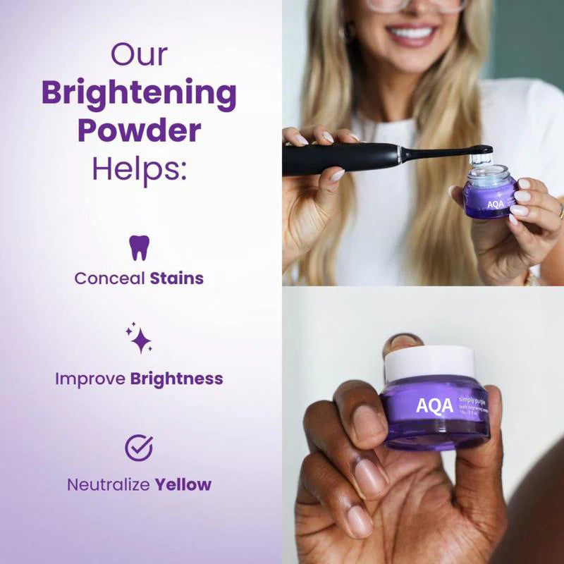Final 3 Hours: 60%OFFđ„Daily Use Teeth Whitening Powder | Vegan & Peroxide-Free | Deep Stain Removal for Brighter Smiles