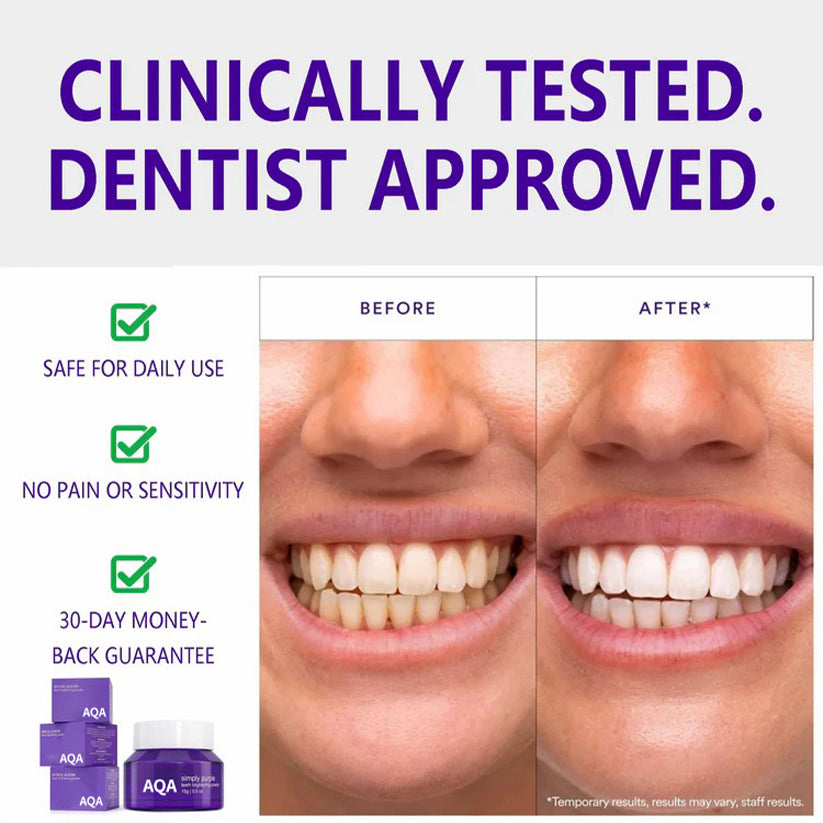 Final 3 Hours: 60%OFFđ„Daily Use Teeth Whitening Powder | Vegan & Peroxide-Free | Deep Stain Removal for Brighter Smiles