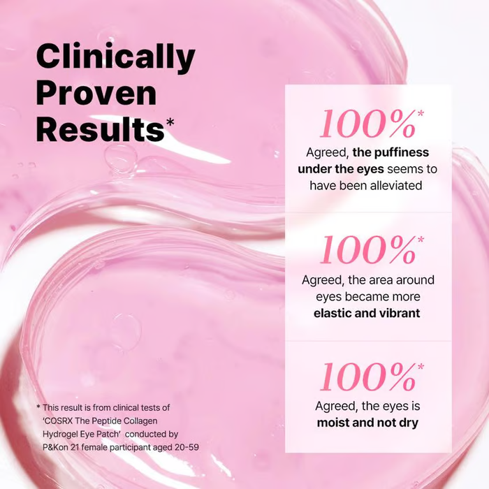 š„ Your Go-To Peptide Collagen Hydrogel Eye Patches
