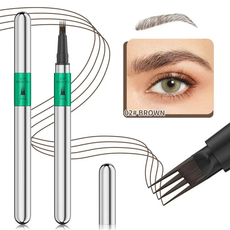 🌟Juxek™✨ 4D Brow Pen – For Natural, All-Day Eyebrow & Eyeliner Perfection! 💁♀
