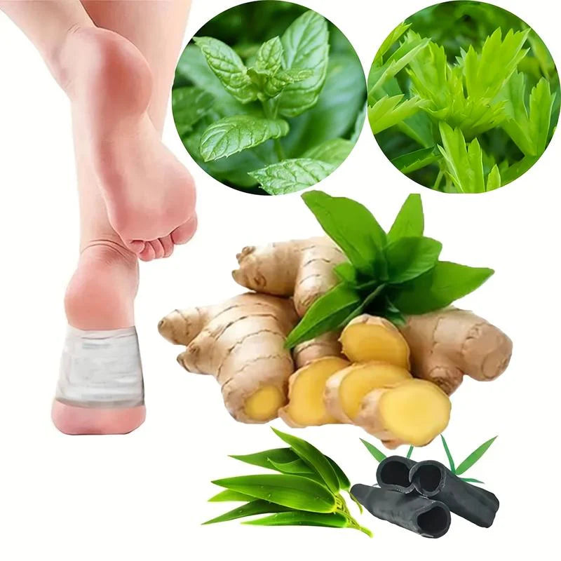 đ Juxek⢠Foot Detox Patches-Relax ⢠Detox ⢠Sleep Better