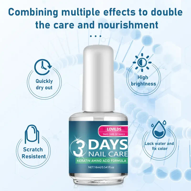 đ
LOVILDS⢠Keratin Nail Therapy â Amino Acid Formula for Stronger, Healthier Nails in 3 Days