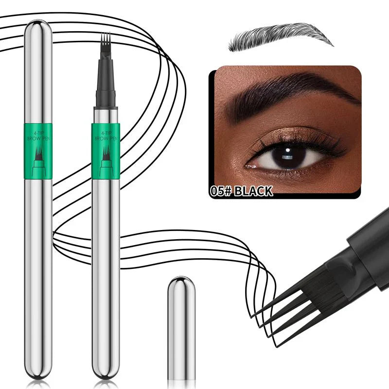 🌟Juxek™✨ 4D Brow Pen – For Natural, All-Day Eyebrow & Eyeliner Perfection! 💁♀