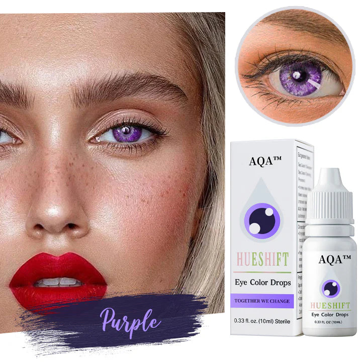 AQA™HueShift Eye Drops: Transform Your Eye Color, Effortlessly