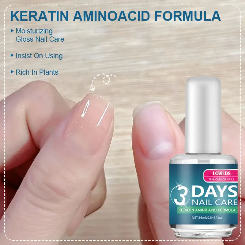 đ
LOVILDS⢠Keratin Nail Therapy â Amino Acid Formula for Stronger, Healthier Nails in 3 Days