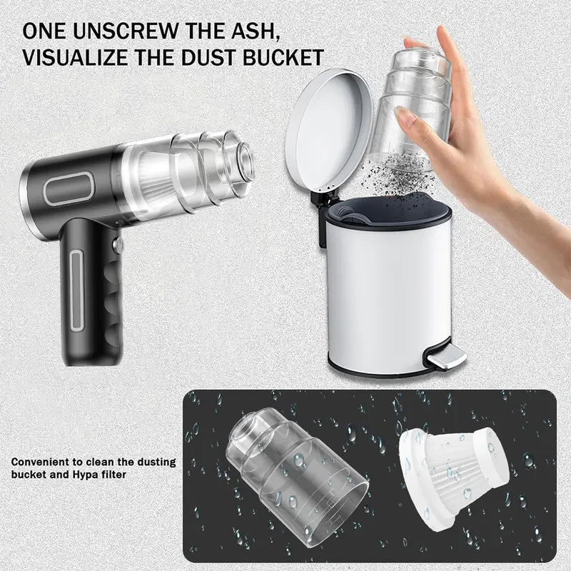 🚀3-in-1 High-Power Handheld Vacuum – For Car, Home & Pets! 50% OFF NOW!