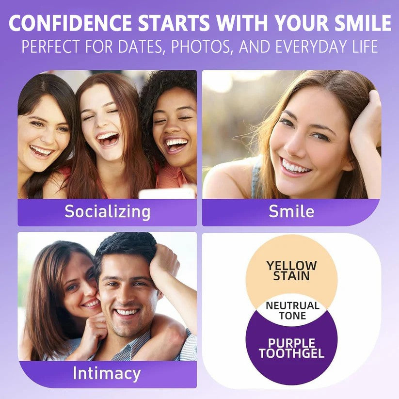 Final 3 Hours: 60%OFFđ„Daily Use Teeth Whitening Powder | Vegan & Peroxide-Free | Deep Stain Removal for Brighter Smiles