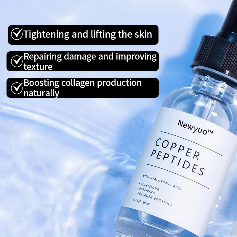 Newyuo™GHK-Cu Copper Peptides Serum – Fight Wrinkles & Plump Skin for a Plush, Ageless Look