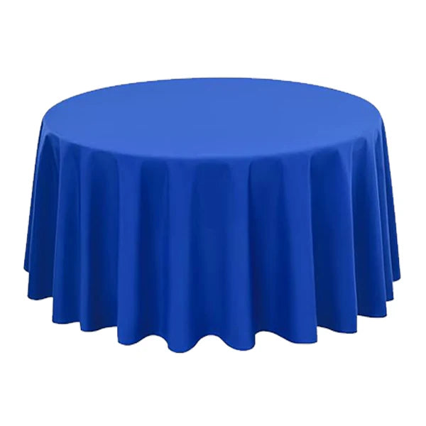 Premium Gathering Tablecloth-🎁5 Pack Round Tablecloth Polyester Table Cloth 108 inch