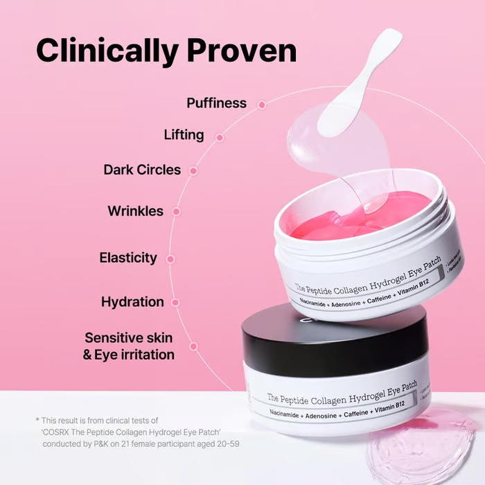 š„ Your Go-To Peptide Collagen Hydrogel Eye Patches