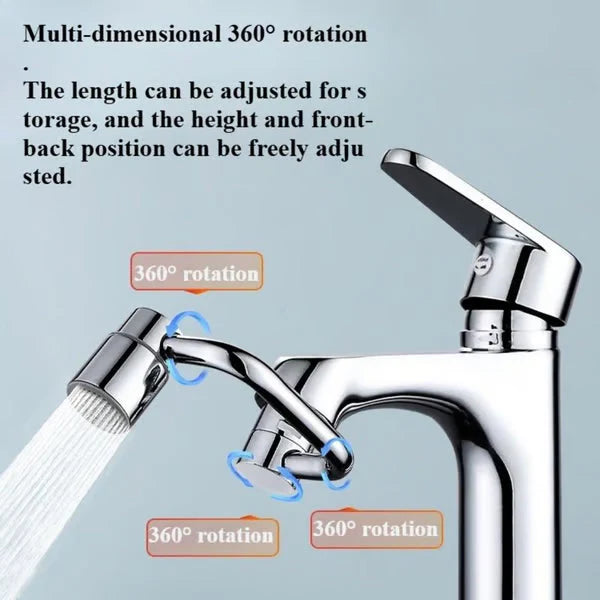 đ°QIAWIâ˘-Rotatable Faucet Aerator Extension