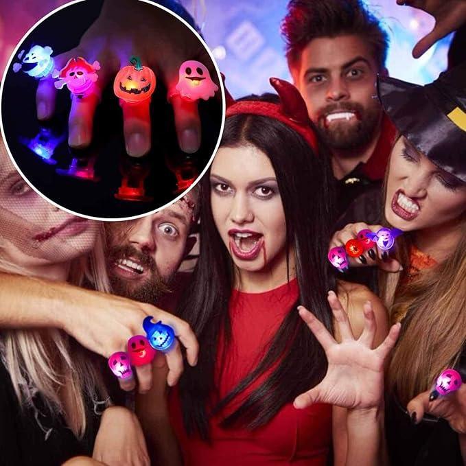 đ Limited-Time Discount | Slimoly⢠LED Halloween & Christmas Flash Rings