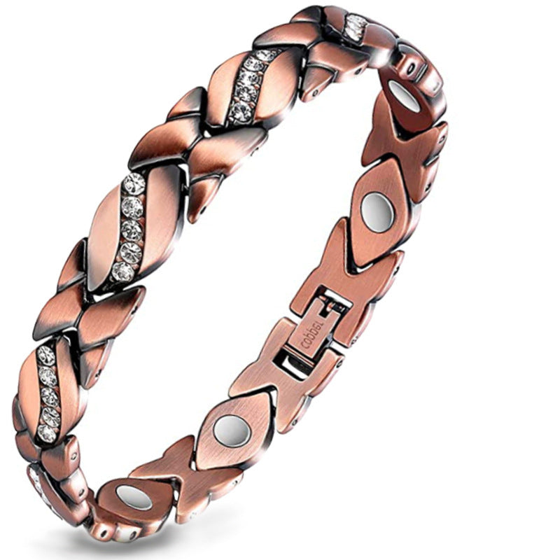 DIYSTAR™ Copper magnetic bracelet——Relieve fatigue and promote blood circulation✨