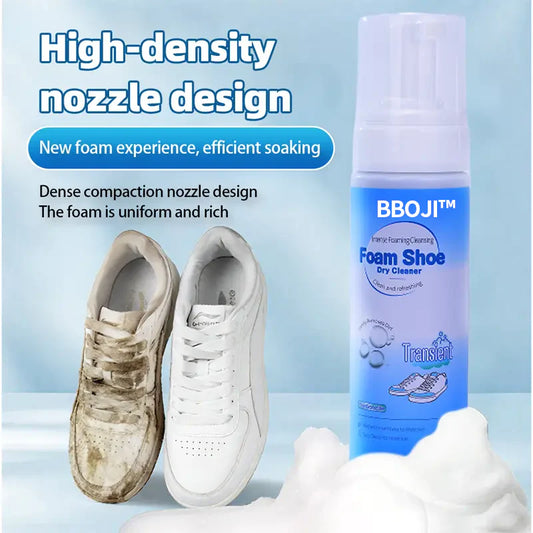 BBOJI™Foam Shoe Cleaner – Fast-Dry, No Water, Safe on All Materials