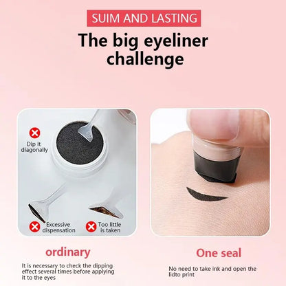 Final 2 Hours: 60%OFF🔥 Rotating Eyeliner Stamp Pen for Easy Cat Eyes