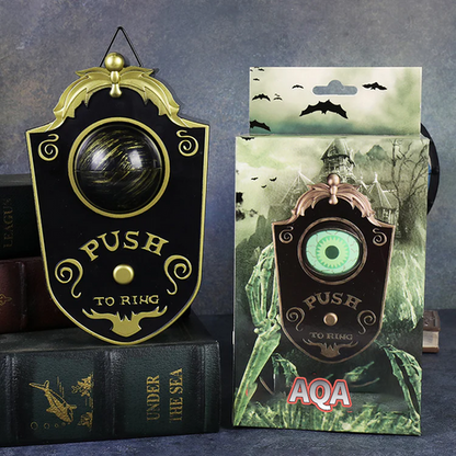 AQA™-Spooky Cyclops Doorbell: One-Eyed Monster for a Halloween Fright