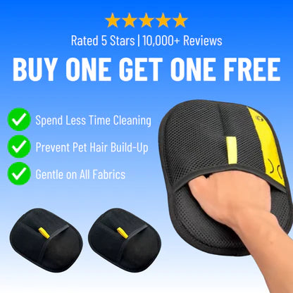 🔥Electrostatic Pet Hair Removal Grooming Gloves