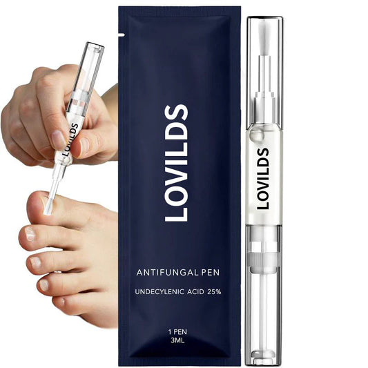 LOVILDS™  Toenail Antifungal Pen - UNDECYLENIC ACID 25% - Daily Solution for Brittle & Thickened Nails