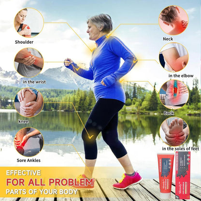 Slimoly™ Plant-Based Massage Cream – Fast Joint & Muscle Pain Relief for Knees, Back, Neck, and More