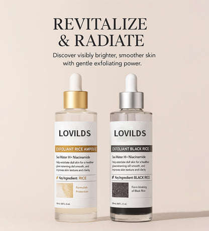 🔥 "Gentle Exfoliator Glow Rice Ampoule – Fits All Skin Types, Boosts Radiance"