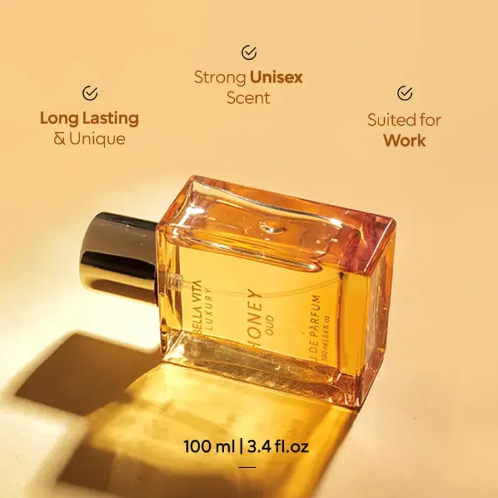 Juxek™ Honey Oud Perfume: Luxe, Long-Lasting Scent for an Unforgettable Aura