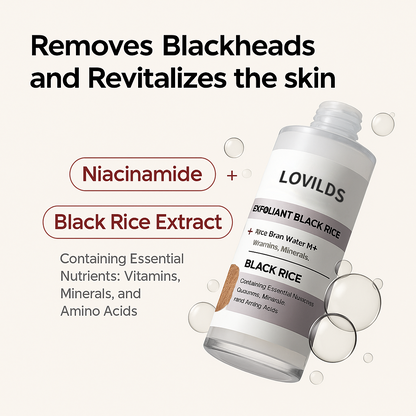 🔥 "Gentle Exfoliator Glow Rice Ampoule – Fits All Skin Types, Boosts Radiance"