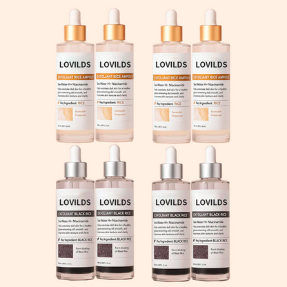 🎉 LOVILDS™ Gentle Exfoliation + Deep Hydration, All Skin Types. Bye Dullness, Hello Overnight Glass Skin Glow.
