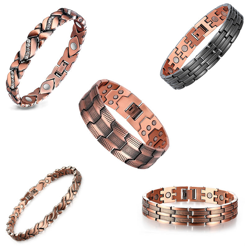 DIYSTAR™ Copper magnetic bracelet——Relieve fatigue and promote blood circulation✨