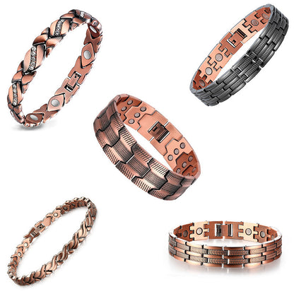DIYSTAR™ Copper magnetic bracelet——Relieve fatigue and promote blood circulation✨