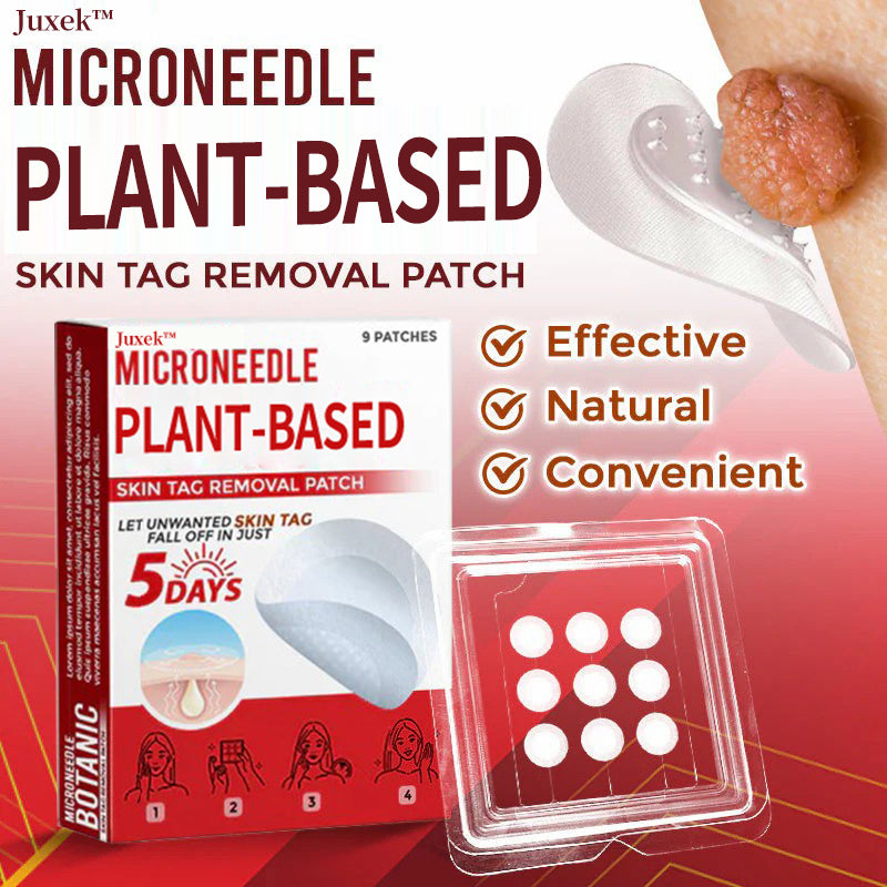 💯Juxek™ MicroNeedle Plant-based Skin Tag Removal Patch 🇺🇸 Made in the USA
