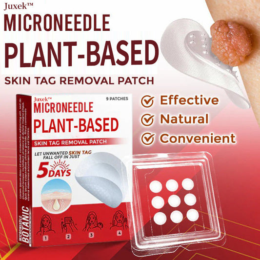 💯Juxek™ MicroNeedle Plant-based Skin Tag Removal Patch 🇺🇸 Made in the USA