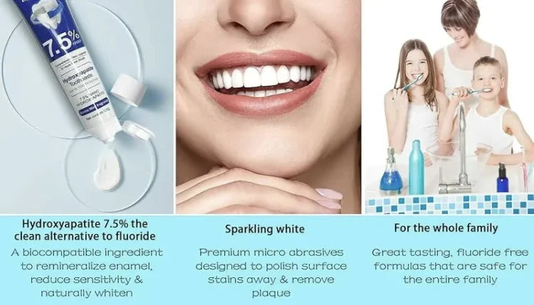 BBOJI™ 7.5% Hydroxyapatite Toothpaste – Enamel Repair & Whitening