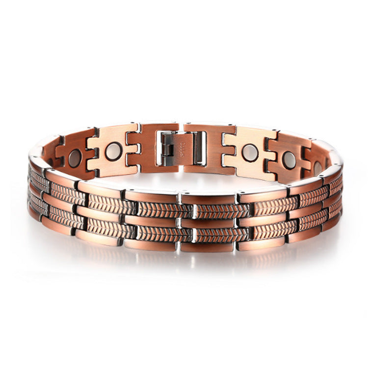 DIYSTAR™ Copper magnetic bracelet——Relieve fatigue and promote blood circulation✨