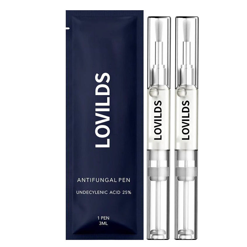 LOVILDS™  Toenail Antifungal Pen - UNDECYLENIC ACID 25% - Daily Solution for Brittle & Thickened Nails