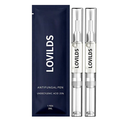 LOVILDS™  Toenail Antifungal Pen - UNDECYLENIC ACID 25% - Daily Solution for Brittle & Thickened Nails