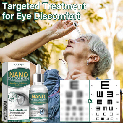 LOVILDS™ Nano Eye Drops Serum ✅FDA Approved(Suitable for presbyopia, dry eye syndrome, glaucoma, and cataracts) 👀