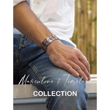 DIYSTAR™ Copper magnetic bracelet——Relieve fatigue and promote blood circulation✨
