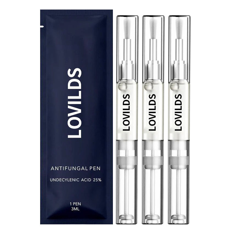 LOVILDS™  Toenail Antifungal Pen - UNDECYLENIC ACID 25% - Daily Solution for Brittle & Thickened Nails