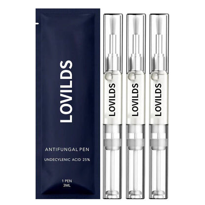 LOVILDS™  Toenail Antifungal Pen - UNDECYLENIC ACID 25% - Daily Solution for Brittle & Thickened Nails