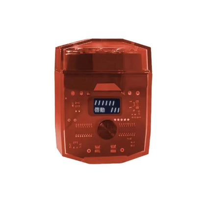 Men’s Portable Electric Shaver (Upgraded) – Transparent Design, Dual Motor, Twin-Blade Set