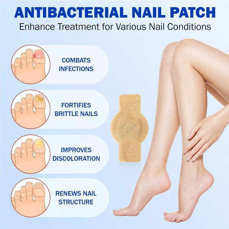 NESLEMY® Fungal Nail Care Patches (21pcs/Box) – Targets Nail Fungus & More 💫Nail Health Set