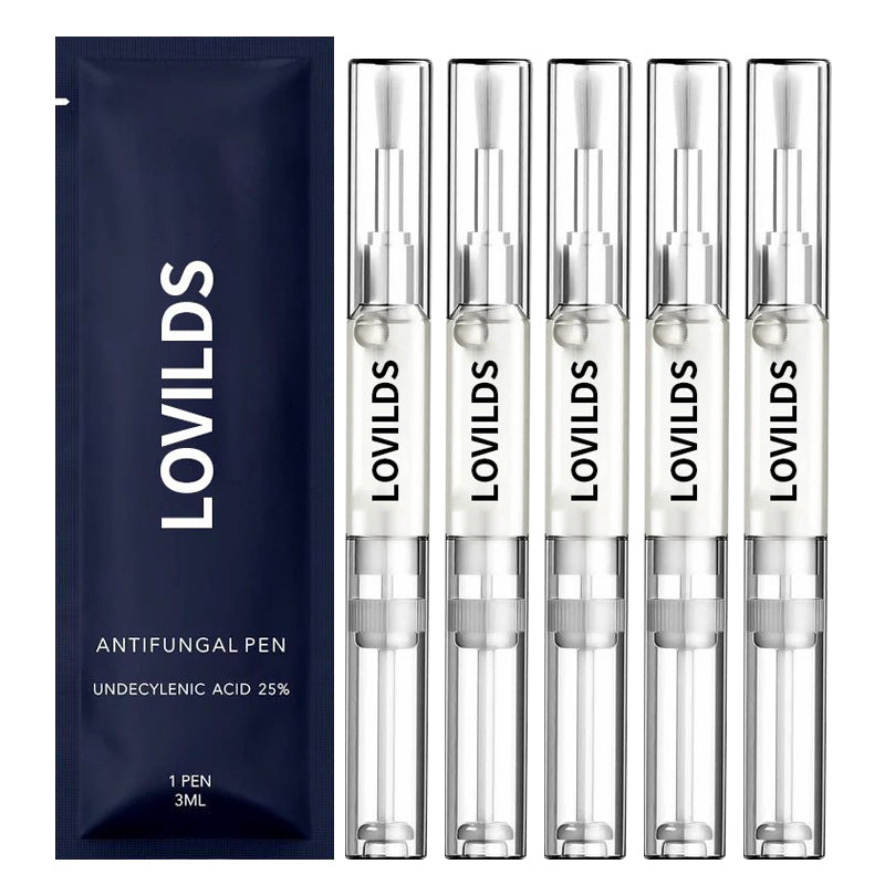 LOVILDS™  Toenail Antifungal Pen - UNDECYLENIC ACID 25% - Daily Solution for Brittle & Thickened Nails