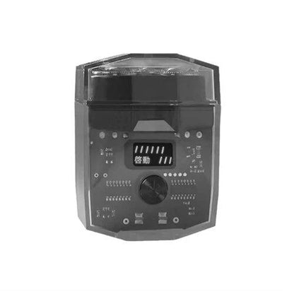 Men’s Portable Electric Shaver (Upgraded) – Transparent Design, Dual Motor, Twin-Blade Set